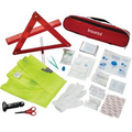 34 Pc Auto Safety First Aid Kit